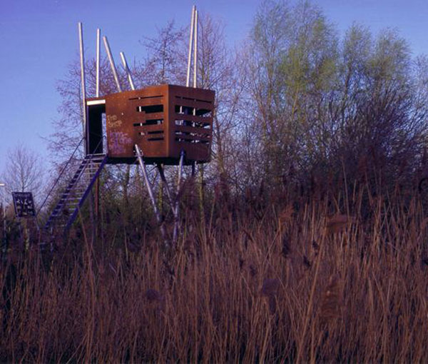 Project Vogelkijkhut - Rheia ontwerpatelier - architectuur - ecologie